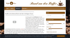 Desktop Screenshot of kaffeetasse.org