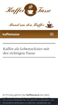 Mobile Screenshot of kaffeetasse.org